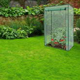 Sunula Tomato Greenhouse 150x100x50 cm – Compact foil greenhouse with sloping roof & UV protection, ideal for tomatoes, vegetables & herbs, for outdoor use